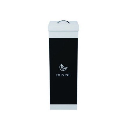 CONTENEDOR PAPELERA RECICLAJE PAPERFLOW CON TAPA POLIESTIRENO PARA ...