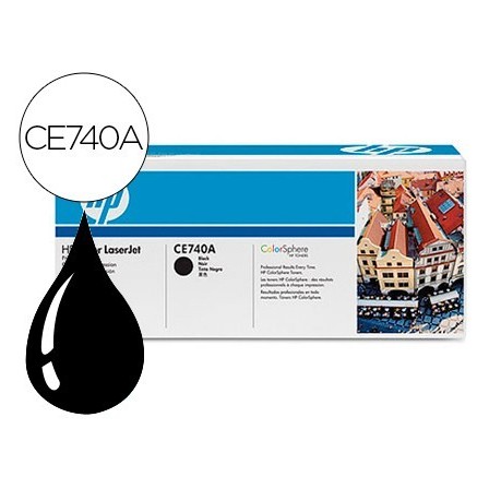 TONER HP COLOR LASERJET CP5225 CP5225N CP5225D -CE740A- NEGRO 7.000...