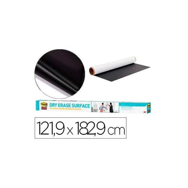 PIZARRA BLANCA POST-IT SUPER STICKY ROLLO ADHESIVO REMOVIBLE 121,9X...