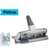 TALADRADOR PETRUS 514 METALICO COLOR PLATA 4 PUNZONES MOVILES CAPAC...
