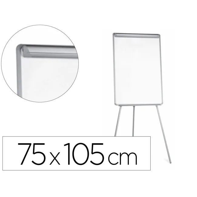 PIZARRA BLANCA Q-CONNECT CON TRIPODE 70X100 CM PARA CONVENCIONES SU...