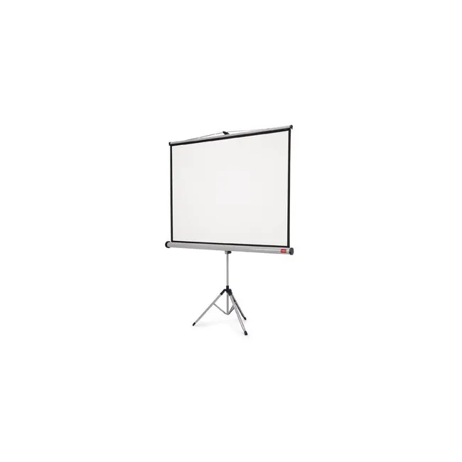 PANTALLA NOBO MURAL PARA PROYECCION BLANCO MATE CON TRIPODE 1500X11...