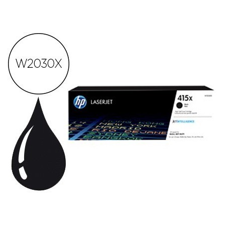TONER HP 415X COLOR M454 / MFP M479 NEGRO 7500 PAGINAS