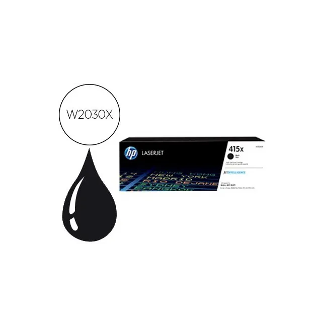 TONER HP 415X LASER COLOR M454 / MFP M479 NEGRO 7500 PAGINAS