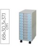 ARCHIVADOR METALICO CLEN 10 BANDEJAS PLASTICO DE 5,5 CM DE ALTURA C...