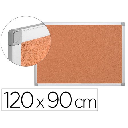 PIZARRA CORCHO Q-CONNECT MARCO DE ALUMINIO 200X100 CM EXTRA CORCHO ...