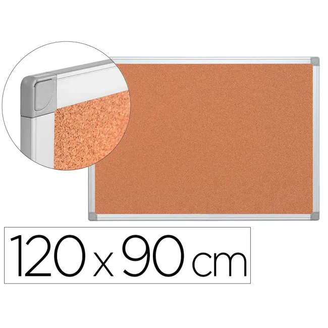 PIZARRA CORCHO Q-CONNECT MARCO DE ALUMINIO 200X100 CM EXTRA CORCHO ...