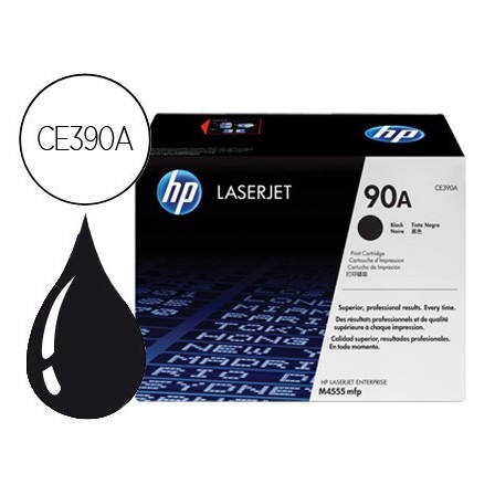 TONER HP 90A LASERJET M4555MFP NEGRO 10.000 PAG