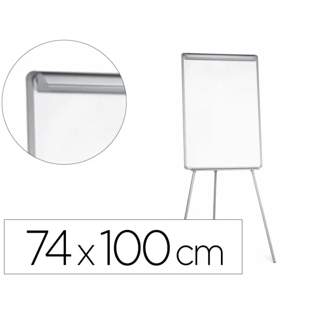 PIZARRA BLANCA Q-CONNECT CON TRIPODE REGULABLE LACADA MAGNETICA MAR...