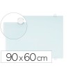 PIZARRA BLANCA Q-CONNECT CRISTAL MAGNETICA MARCO ALUMINIO 90X60 CM