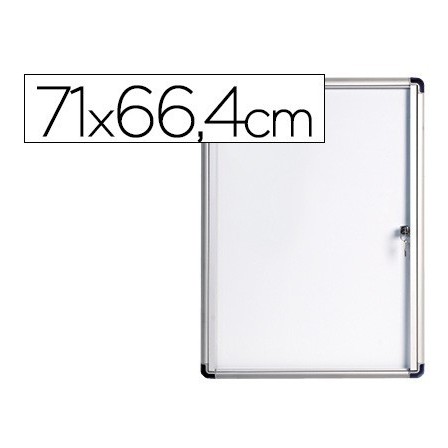 VITRINA DE ANUNCIOS BI-OFFICE FONDO MAGNETICO EXTRAPLANA DE INTERIO...