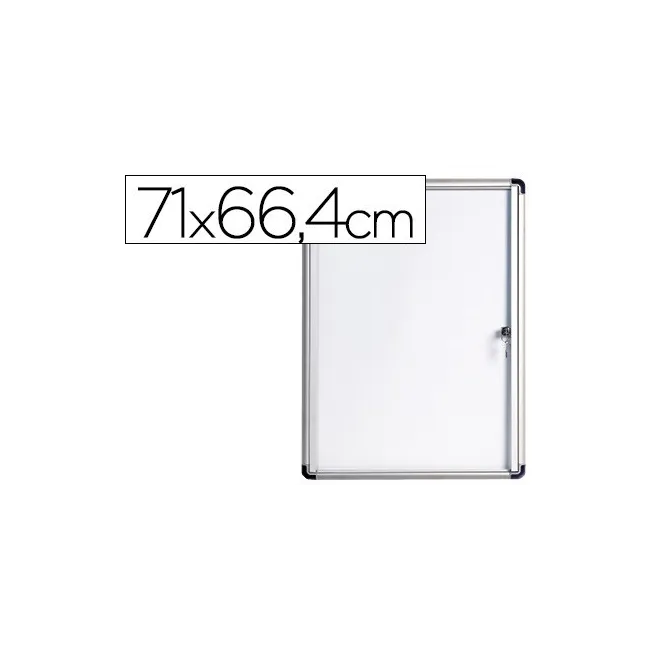 VITRINA DE ANUNCIOS BI-OFFICE FONDO MAGNETICO EXTRAPLANA DE INTERIO...