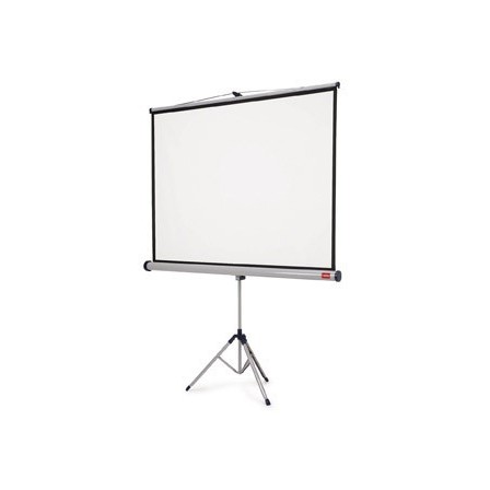 PANTALLA NOBO MURAL PARA PROYECCION BLANCO MATE CON TRIPODE 1750X13...