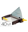 CIZALLA DE PALANCA FELLOWES PLASMA A4 METALICA HASTA 40 HOJAS 80 GR
