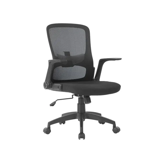 SILLA GIRATORIA Q-CONNECT BASE METAL REGULABLE EN ALTURA 910+75MM A...