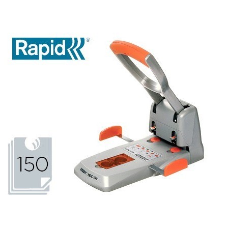 TALADRADOR RAPID HDC150 SUPREME METALICO/ABS PLATA/NARANJA CAPACIDA...