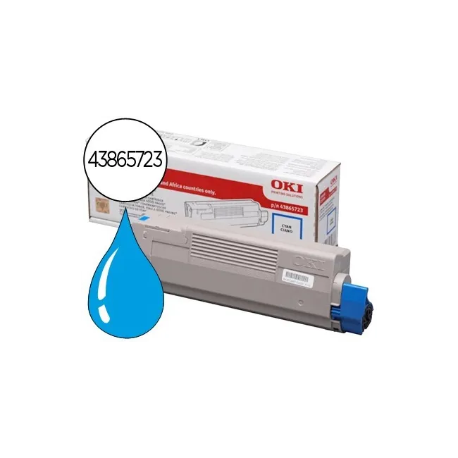 TONER OKI C5850/5950/MC560 CIAN -6000PAG- TYPE C11