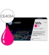 TONER HP 507A LASERJET M551/M570/PRO 500 MAGENTA 6000 PAG