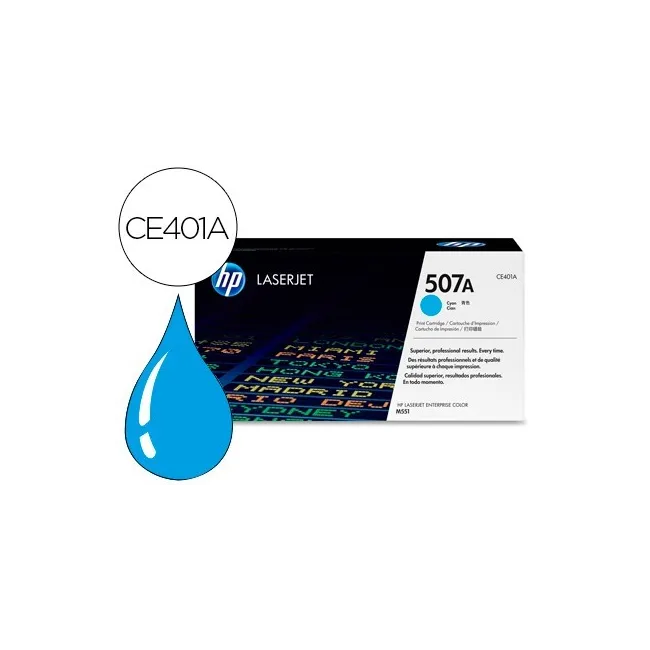 TONER HP 507A LASERJET M551/M570/PRO 500 CIAN 6000 PAG