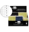 LIBRETA LIDERPAPEL SIMIL PIEL 120 HOJAS 70G/M2 CUADRO 4MM + INDICE ...