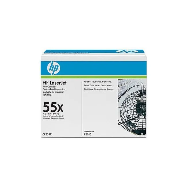 TONER HP 55X NEGRO -12500PAG- P3015X