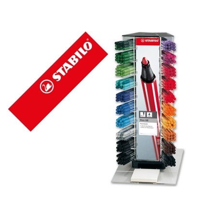 ROTULADOR STABILO ACUARELABLE PEN 68 COUNTER EXPOSITOR 240 ROTULADO...