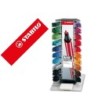 ROTULADOR STABILO ACUARELABLE PEN 68 COUNTER EXPOSITOR 240 ROTULADO...