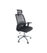 SILLA DE DIRECCION Q-CONNECT ERGONOMICA BASE METAL RESPALDO ALTO CO...