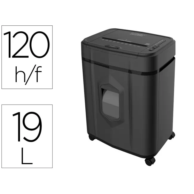 DESTRUCTORA DE DOCUMENTOS Q-CONNECT CAPACIDAD DE CORTE 120 H AUTO /...