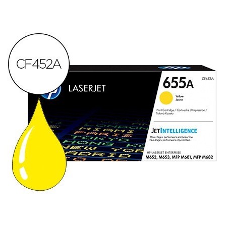 TONER HP 655A LASERJET M652 / M653 / MFP M681 / MFP M682 AMARILLO 1...