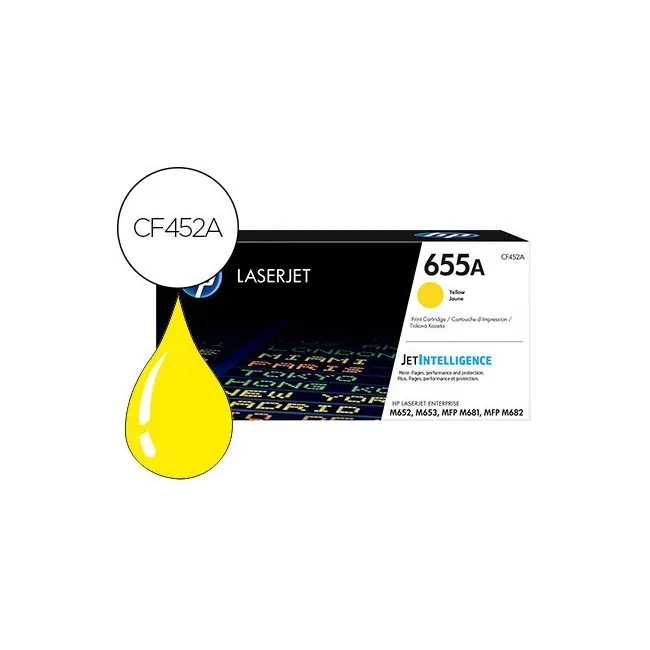 TONER HP 655A LASERJET M652 / M653 / MFP M681 / MFP M682 AMARILLO 1...