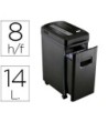 DESTRUCTORA DE DOCUMENTOS Q-CONNECT KF15547 CAPACIDAD DE CORTE 8 H ...
