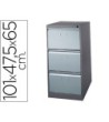FICHERO CAJONES DE SUELO METALICO DE 3 CAJONES 101 ALTO,65 PROF. 47...