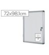 VITRINA DE ANUNCIOS BI-OFFICE FONDO MAGNETICO EXTRAPLANA DE INTERIO...