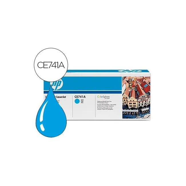 TONER HP COLOR LASERJET CP5225 CP5225N CP5225D -CE741A- CIAN 7.300 ...