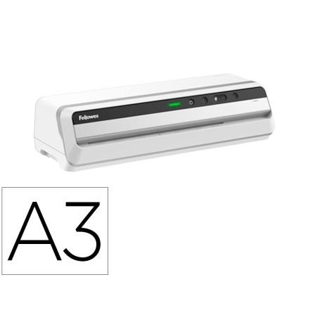 PLASTIFICADORA FELLOWES JUPITER LX A3 SISTEMA ANTIATASCO 6 RODILLOS...