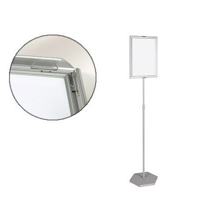 EXPOSITOR DE PIE BI-OFFICE PARA FORMATOS A3 AJUSTABLE EN ALTURA 102 CM