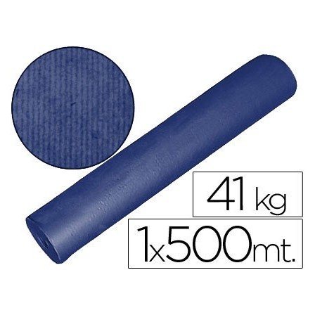 PAPEL KRAFT AZUL 1,00 MT X 500 MTS ESPECIAL PARA EMBALAJE