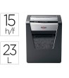 DESTRUCTORA DE DOCUMENTOS REXEL MOMENTUM X415 CAPACIDAD DE CORTE 15...