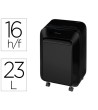 DESTRUCTORA DE DOCUMENTOS FELLOWES LX-210 CAPACIDAD DE CORTE 16 H S...
