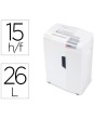 DESTRUCTORA DE DOCUMENTOS HSM SHREDSTAR X15 CAPACIDAD DE CORTE 15 H...
