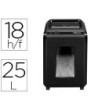 DESTRUCTORA DE DOCUMENTOS FELLOWES 92CS CAPACIDAD 18 HOJAS SEGURIDA...