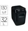 DESTRUCTORA DE DOCUMENTOS FELLOWES AUTOMAX 130C CAPACIDAD DE CORTE ...
