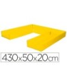 CIRCUITO MODULAR DE GATEO SUMO DIDACTIC 430X50X20 CM AMARILLO