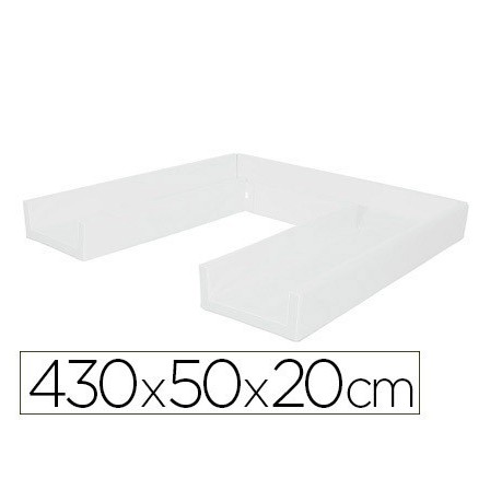 CIRCUITO MODULAR DE GATEO SUMO DIDACTIC 430X50X20 CM BLANCO