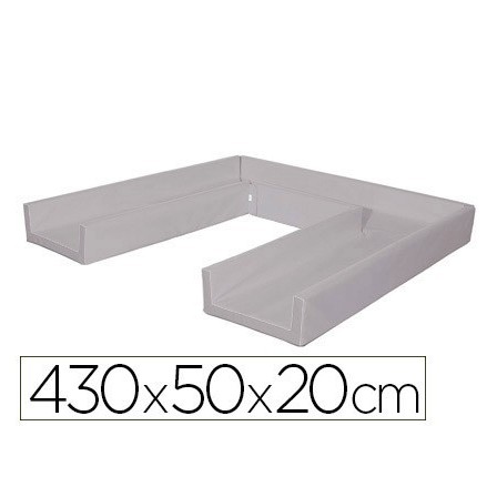 CIRCUITO MODULAR DE GATEO SUMO DIDACTIC 430X50X20 CM GRIS