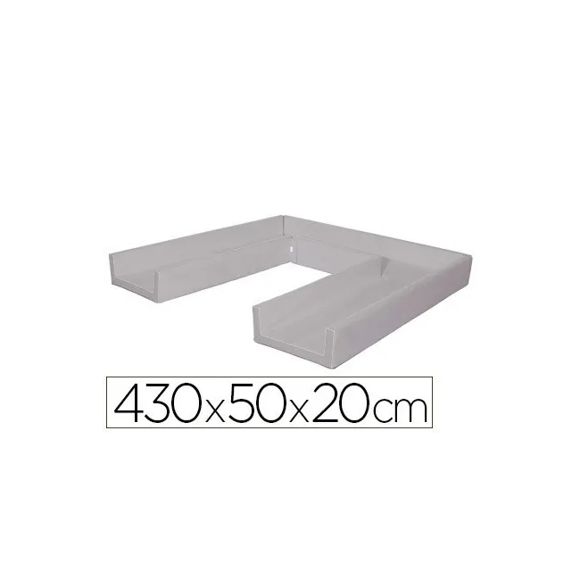 CIRCUITO MODULAR DE GATEO SUMO DIDACTIC 430X50X20 CM GRIS