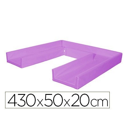 CIRCUITO MODULAR DE GATEO SUMO DIDACTIC 430X50X20 CM LILA