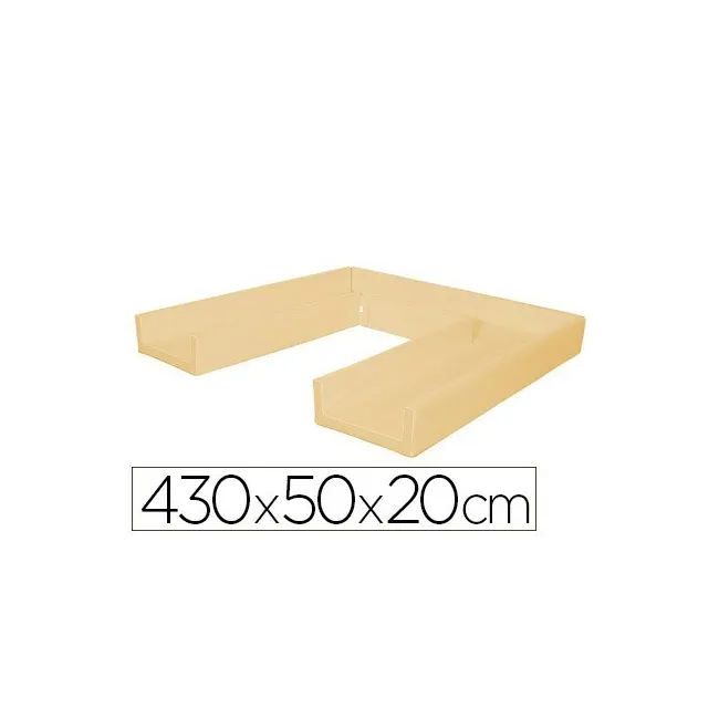 CIRCUITO MODULAR DE GATEO SUMO DIDACTIC 430X50X20 CM MARFIL