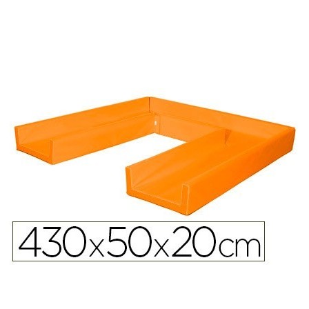 CIRCUITO MODULAR DE GATEO SUMO DIDACTIC 430X50X20 CM NARANJA